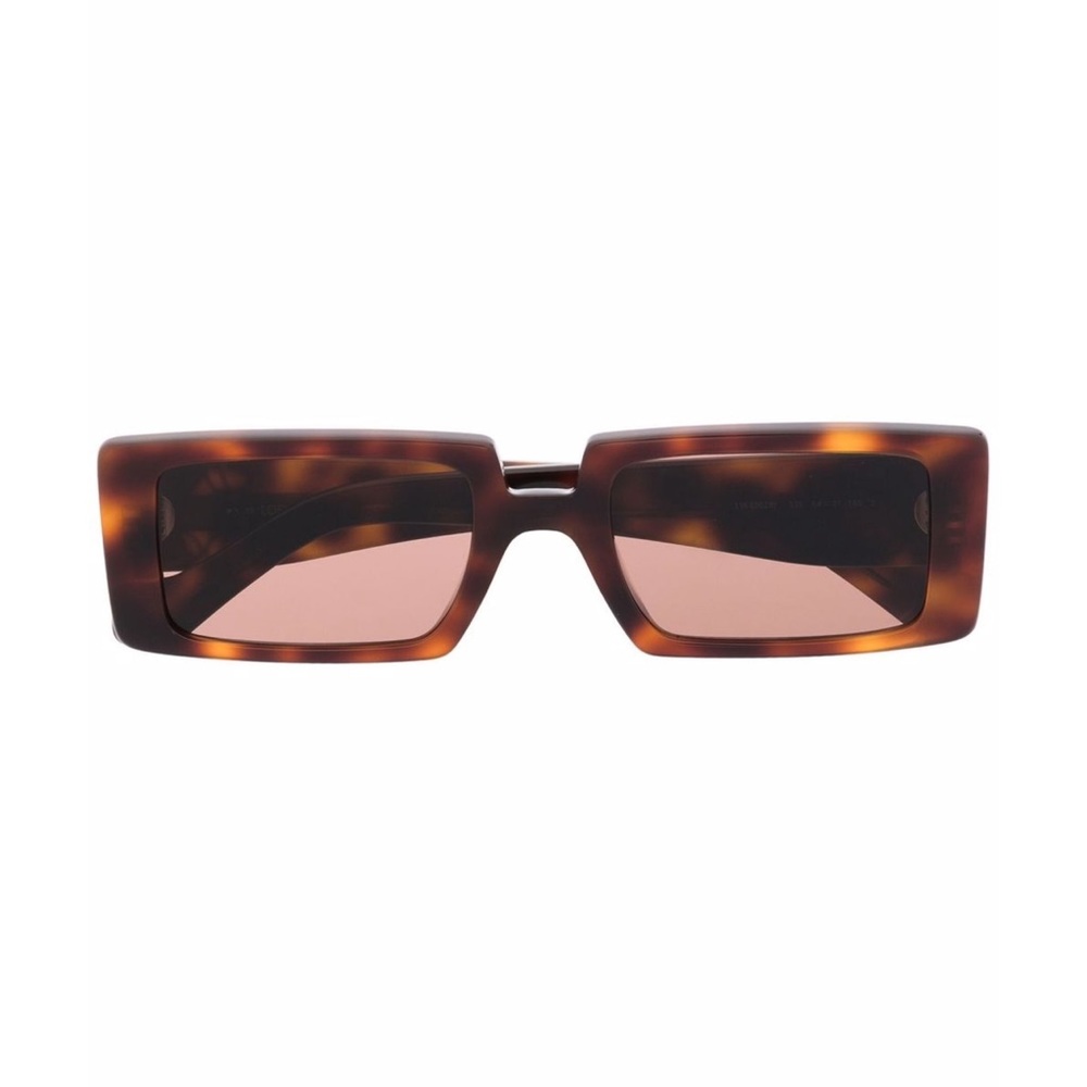 Loewe Brown Tortoise Rectangle Sunglasses